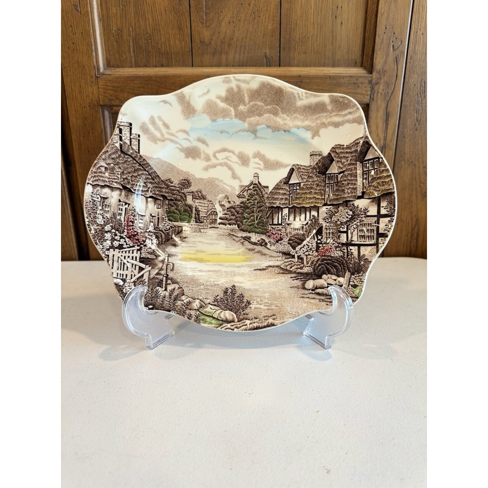 Vintage Johnson Brothers Olde English Countryside Serving Platter England 12"